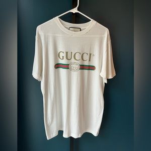 Authentic Gucci graphic tshirt. Size Small.